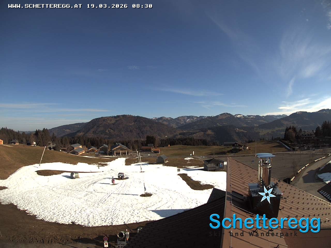 Archiv Foto Webcam Talstation Sessellift Alpe Schetteregg, Vorarlberg