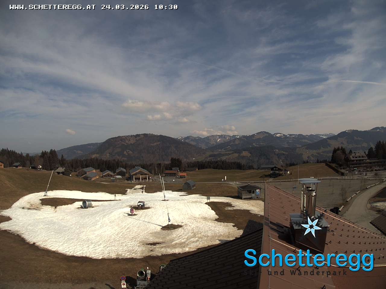 Archiv Foto Webcam Talstation Sessellift Alpe Schetteregg, Vorarlberg