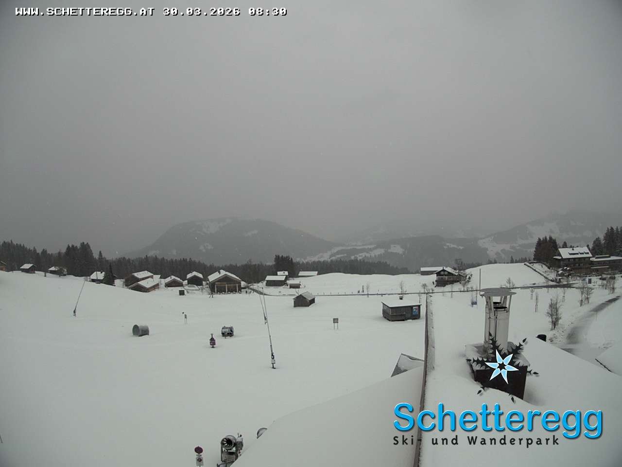 Archiv Foto Webcam Talstation Sessellift Alpe Schetteregg, Vorarlberg