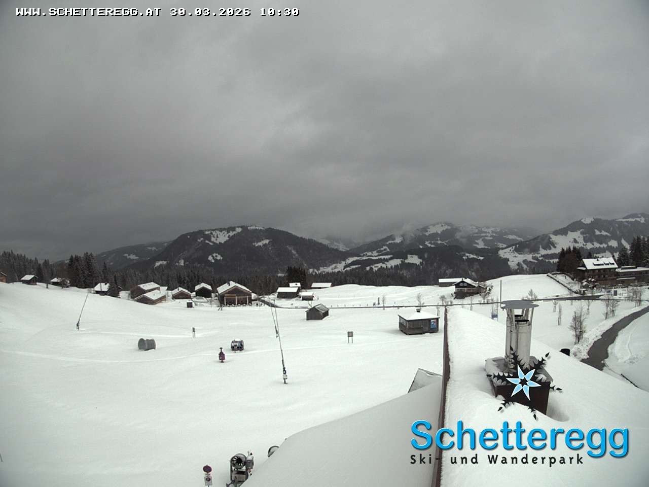Archiv Foto Webcam Talstation Sessellift Alpe Schetteregg, Vorarlberg
