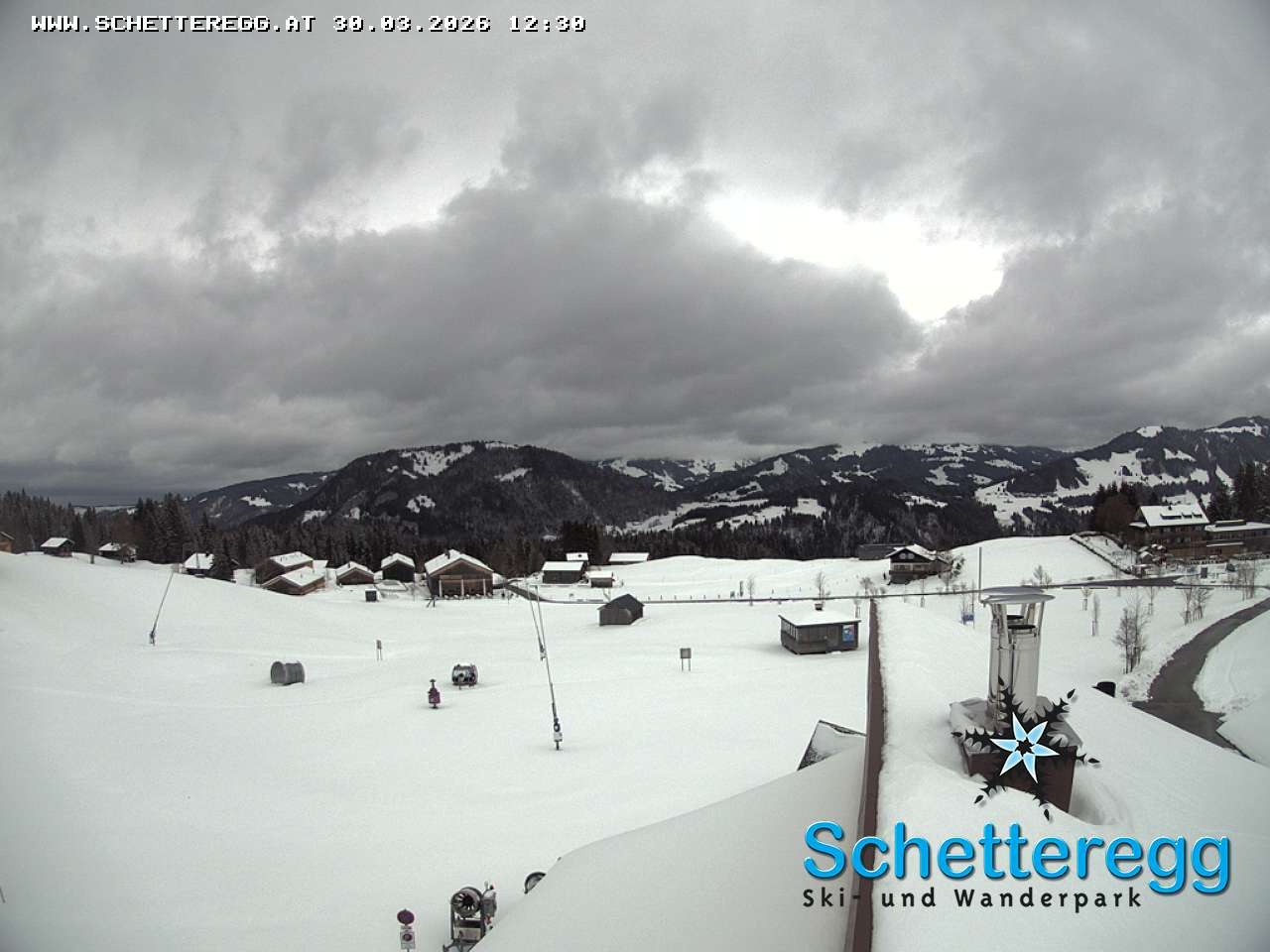 Archiv Foto Webcam Talstation Sessellift Alpe Schetteregg, Vorarlberg