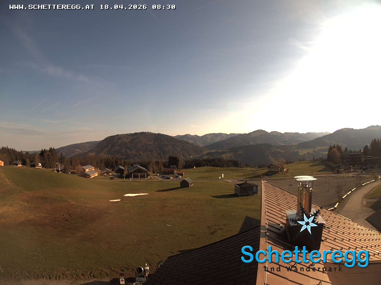 Archiv Foto Webcam Talstation Sessellift Alpe Schetteregg, Vorarlberg