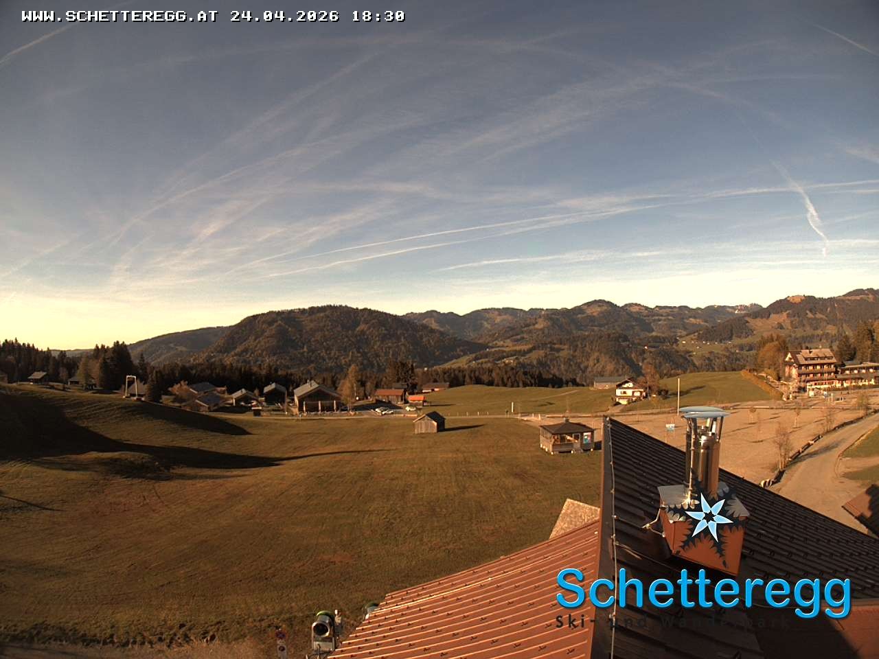 Archiv Foto Webcam Talstation Sessellift Alpe Schetteregg, Vorarlberg