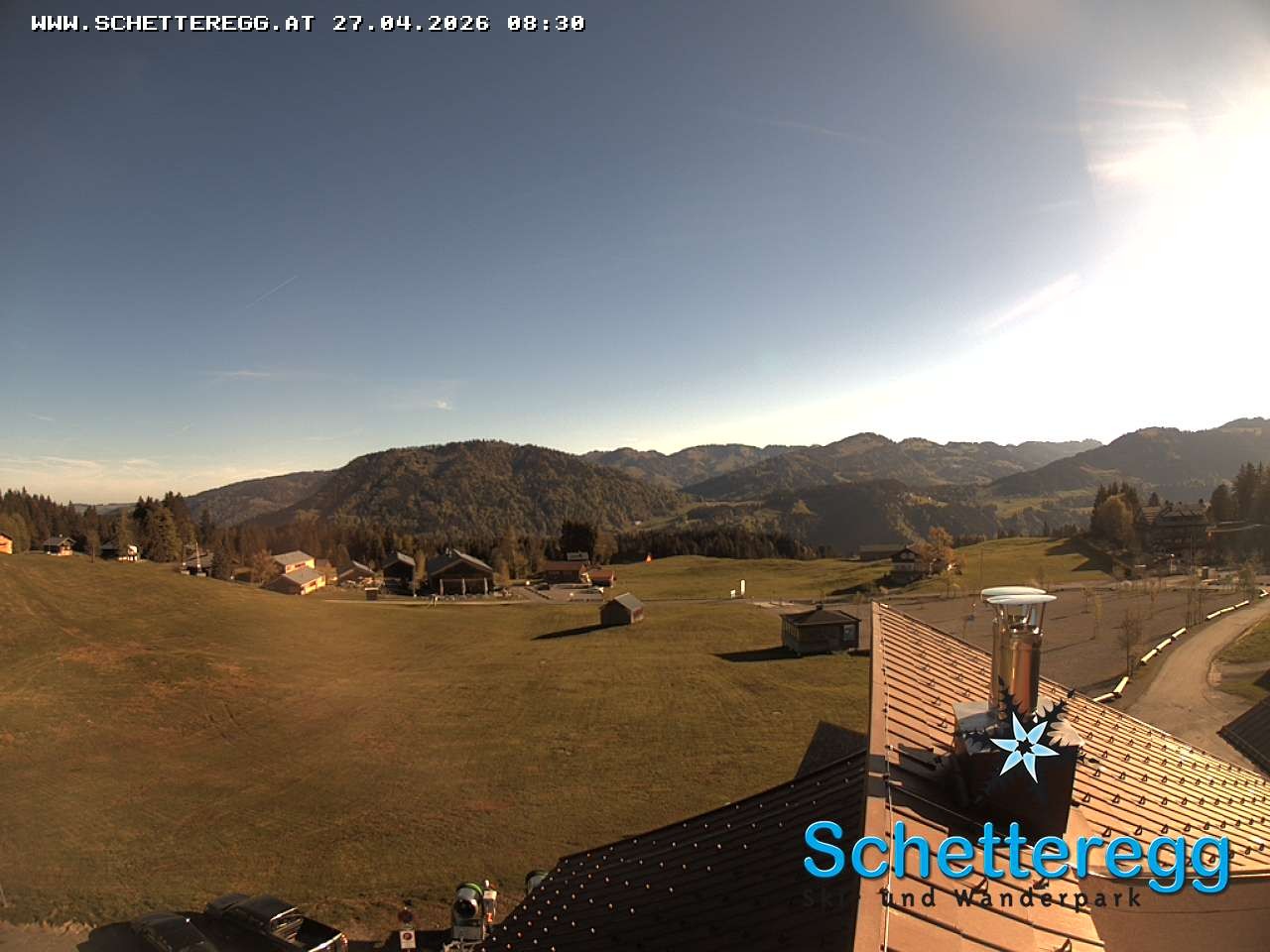 Archiv Foto Webcam Talstation Sessellift Alpe Schetteregg, Vorarlberg