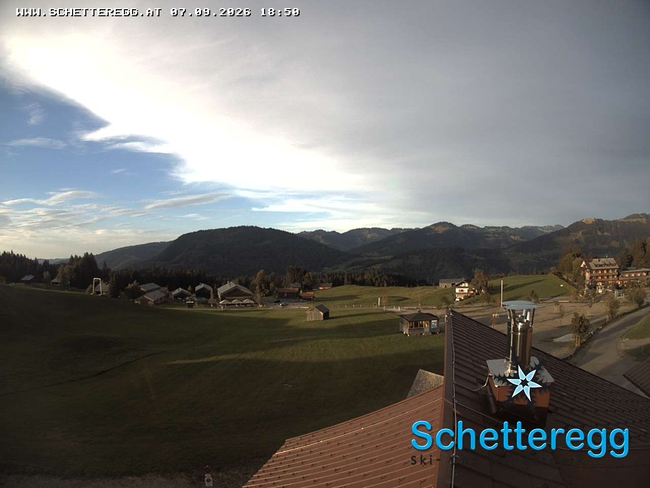 Archiv Foto Webcam Talstation Sessellift Alpe Schetteregg, Vorarlberg