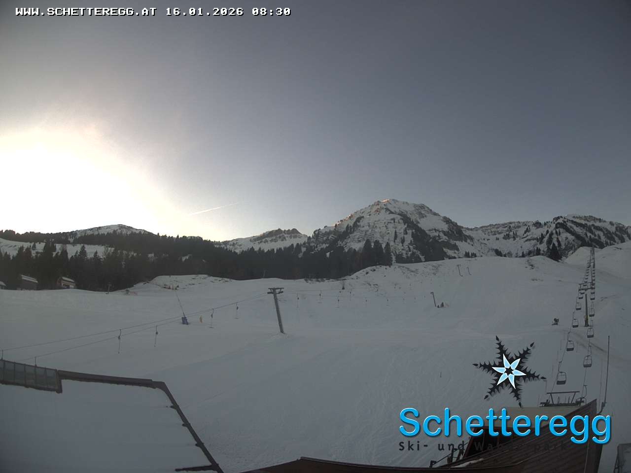 Archiv Foto Webcam Panorama Alpe Schetteregg, Vorarlberg