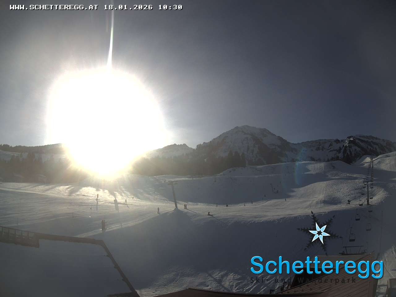 Archiv Foto Webcam Panorama Alpe Schetteregg, Vorarlberg