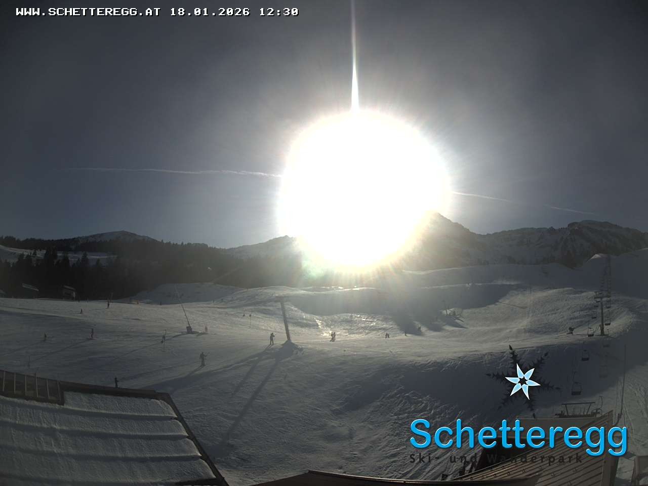 Archiv Foto Webcam Panorama Alpe Schetteregg, Vorarlberg