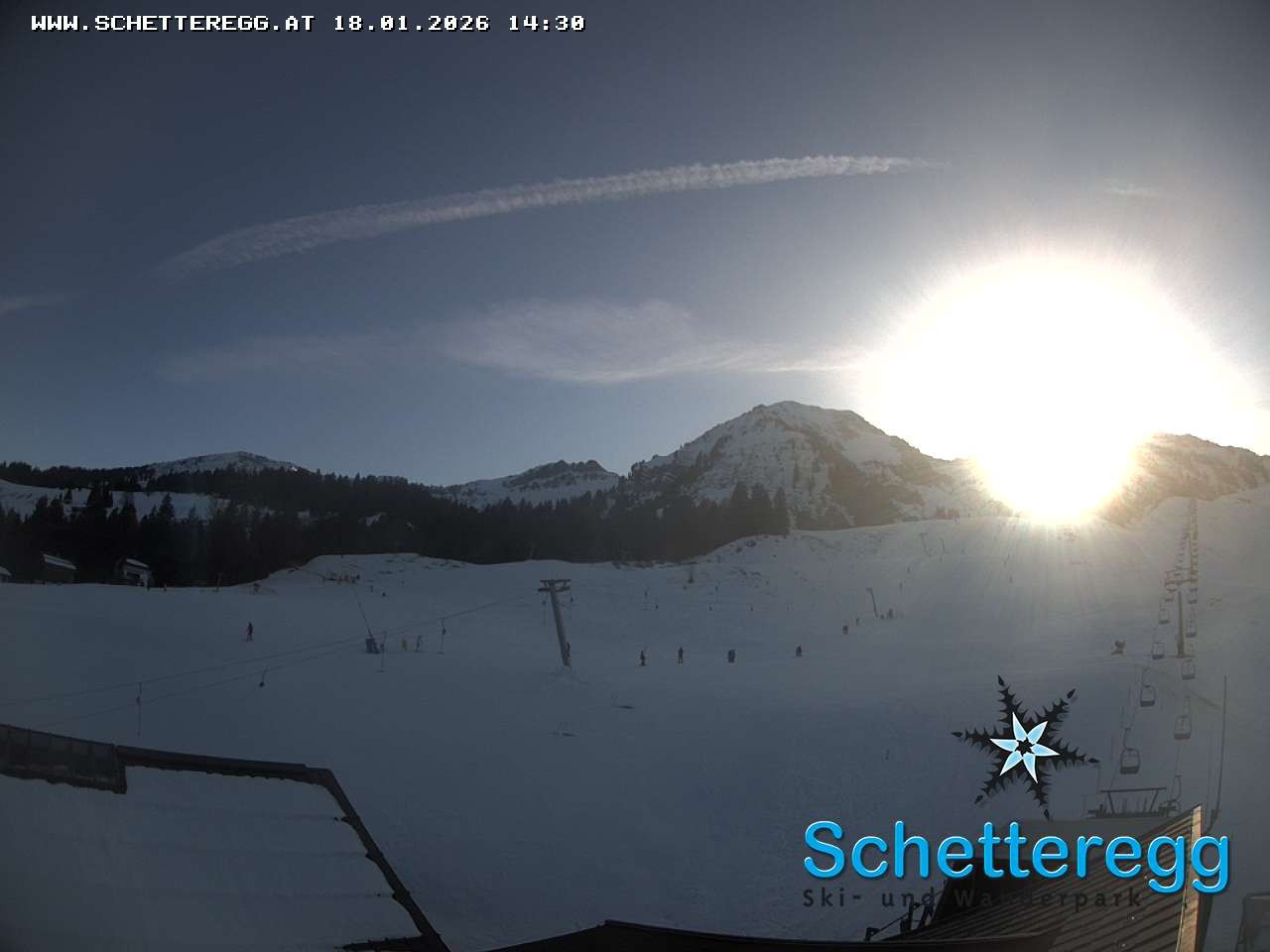 Archiv Foto Webcam Panorama Alpe Schetteregg, Vorarlberg