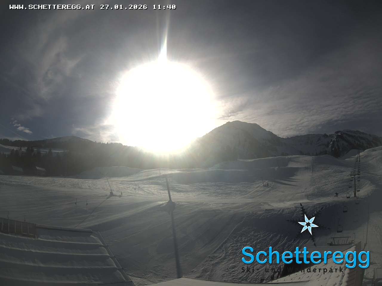 Archiv Foto Webcam Panorama Alpe Schetteregg, Vorarlberg