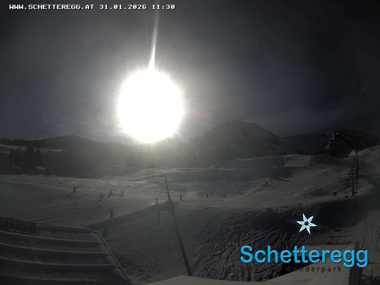 Archiv Foto Webcam Panorama Alpe Schetteregg, Vorarlberg