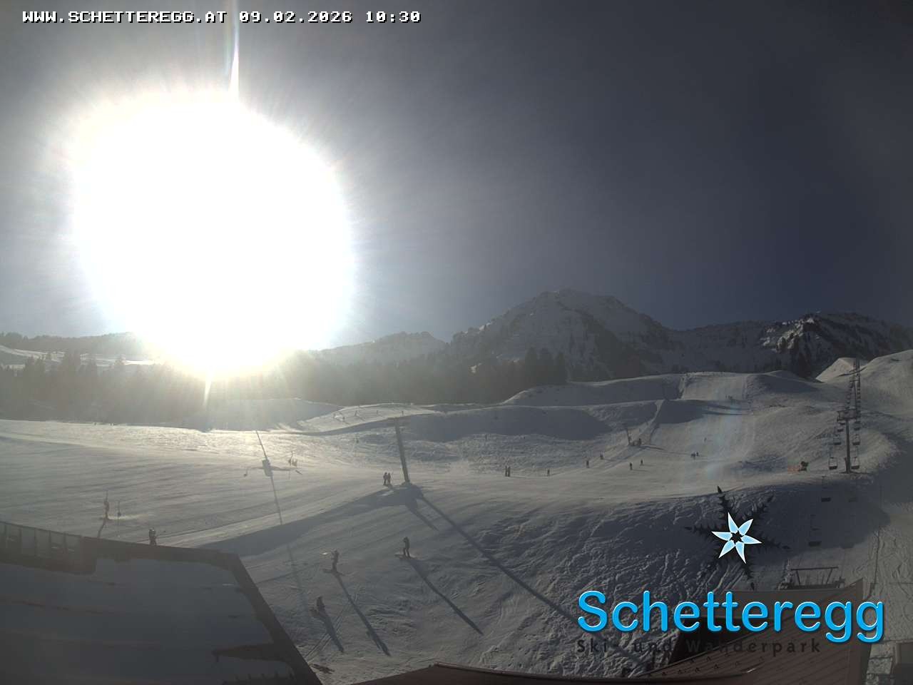 Archiv Foto Webcam Panorama Alpe Schetteregg, Vorarlberg