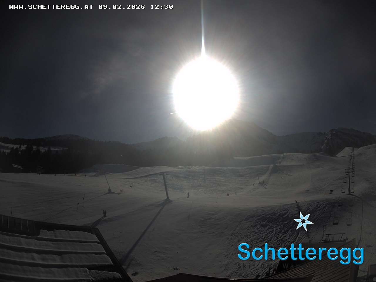 Archiv Foto Webcam Panorama Alpe Schetteregg, Vorarlberg