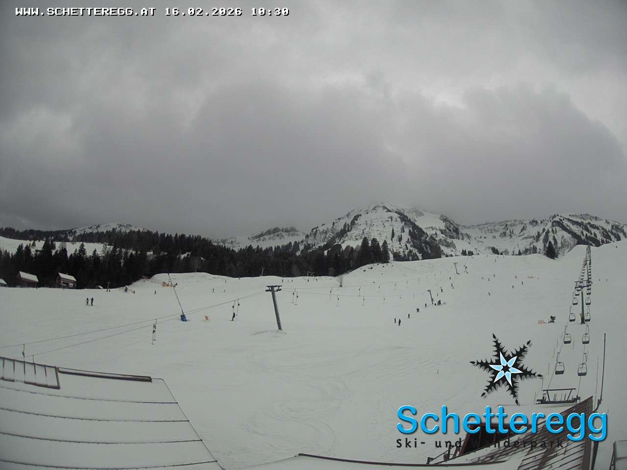 Archiv Foto Webcam Panorama Alpe Schetteregg, Vorarlberg