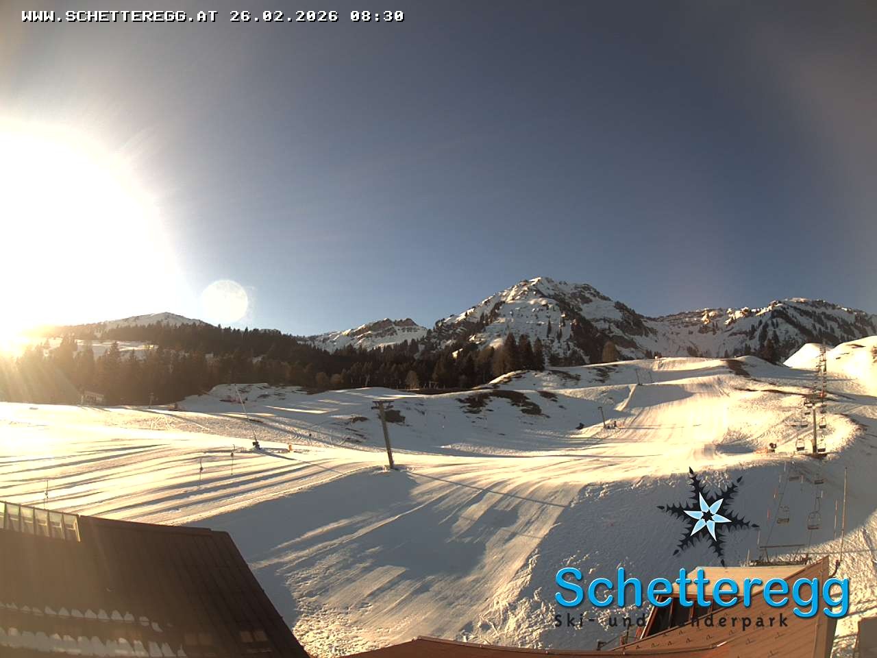 Archiv Foto Webcam Panorama Alpe Schetteregg, Vorarlberg