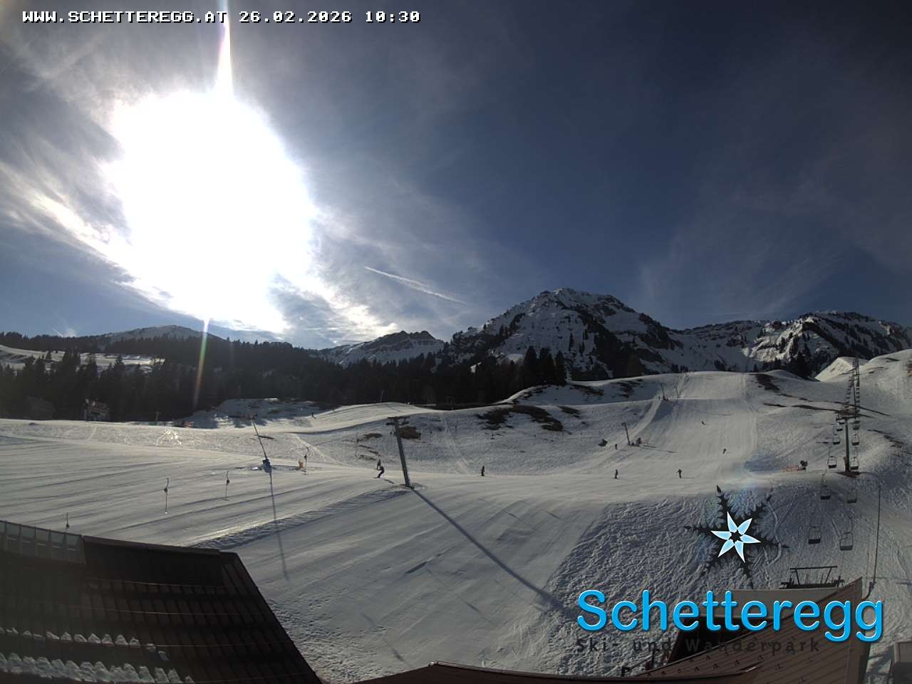 Archiv Foto Webcam Panorama Alpe Schetteregg, Vorarlberg