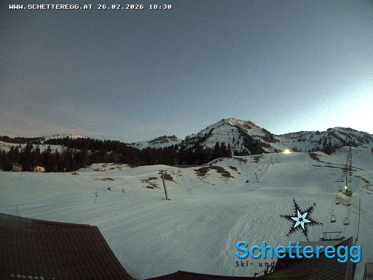 Archiv Foto Webcam Panorama Alpe Schetteregg, Vorarlberg