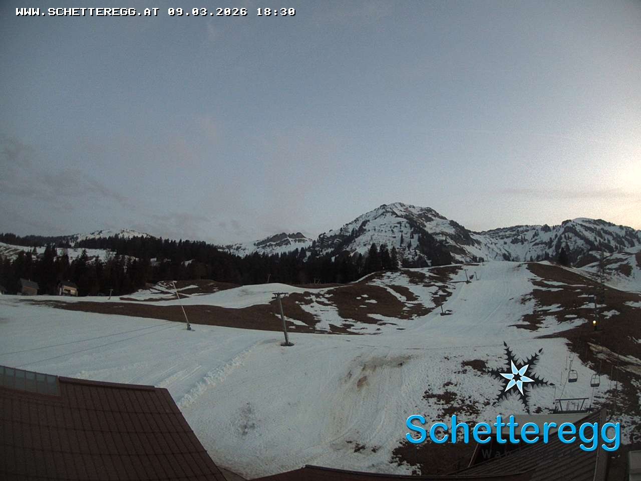 Archiv Foto Webcam Panorama Alpe Schetteregg, Vorarlberg