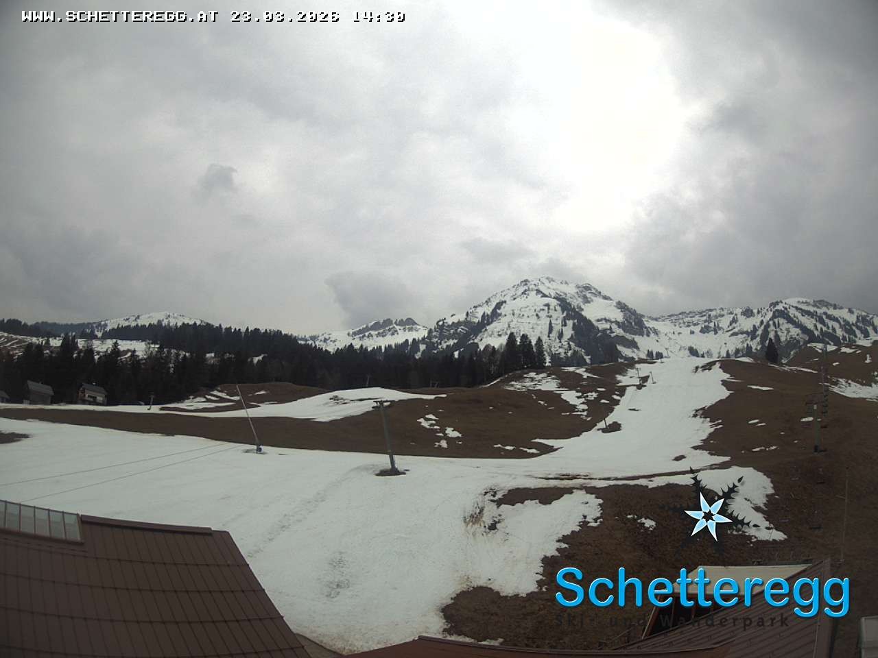 Archiv Foto Webcam Panorama Alpe Schetteregg, Vorarlberg