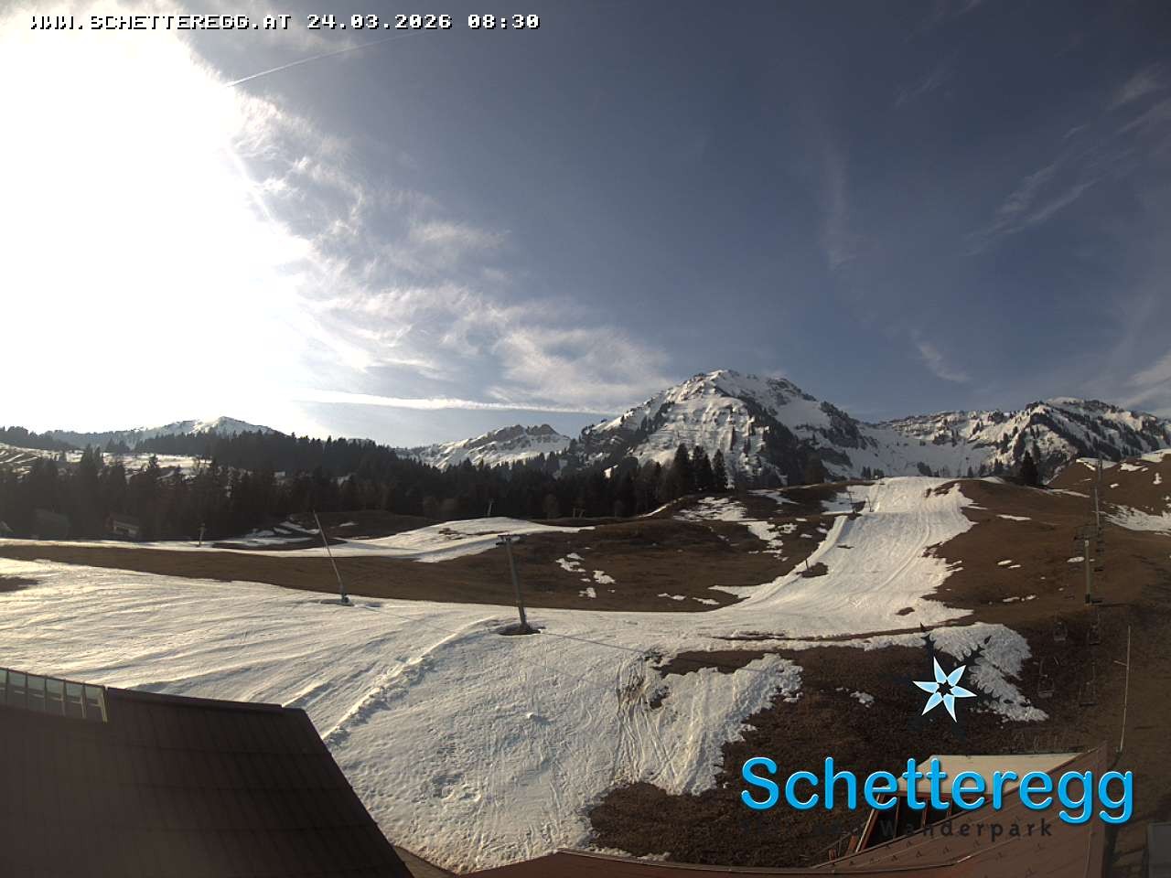 Archived image Webcam panoramic view alp Schetteregg, Vorarlberg