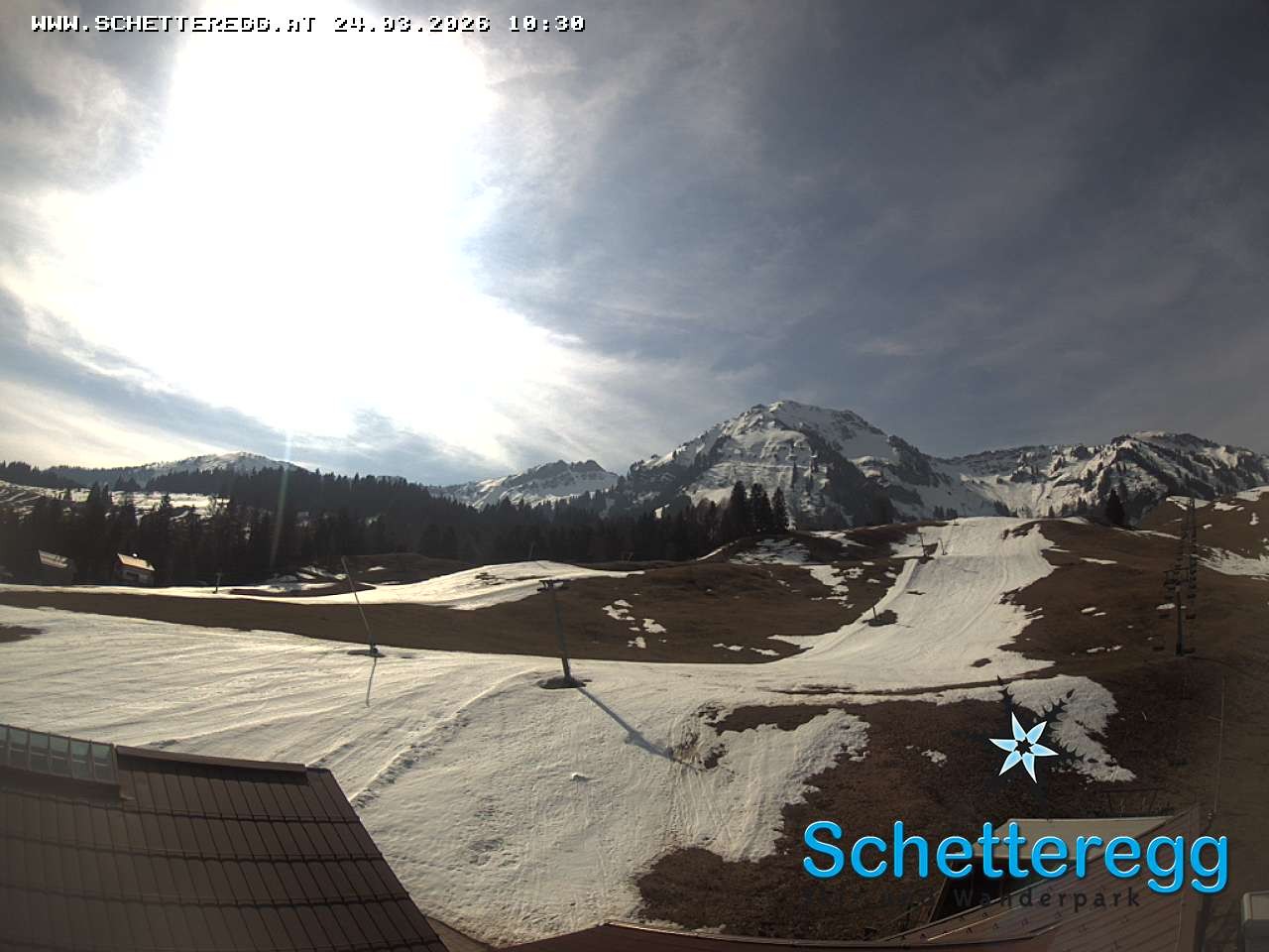 Archived image Webcam panoramic view alp Schetteregg, Vorarlberg