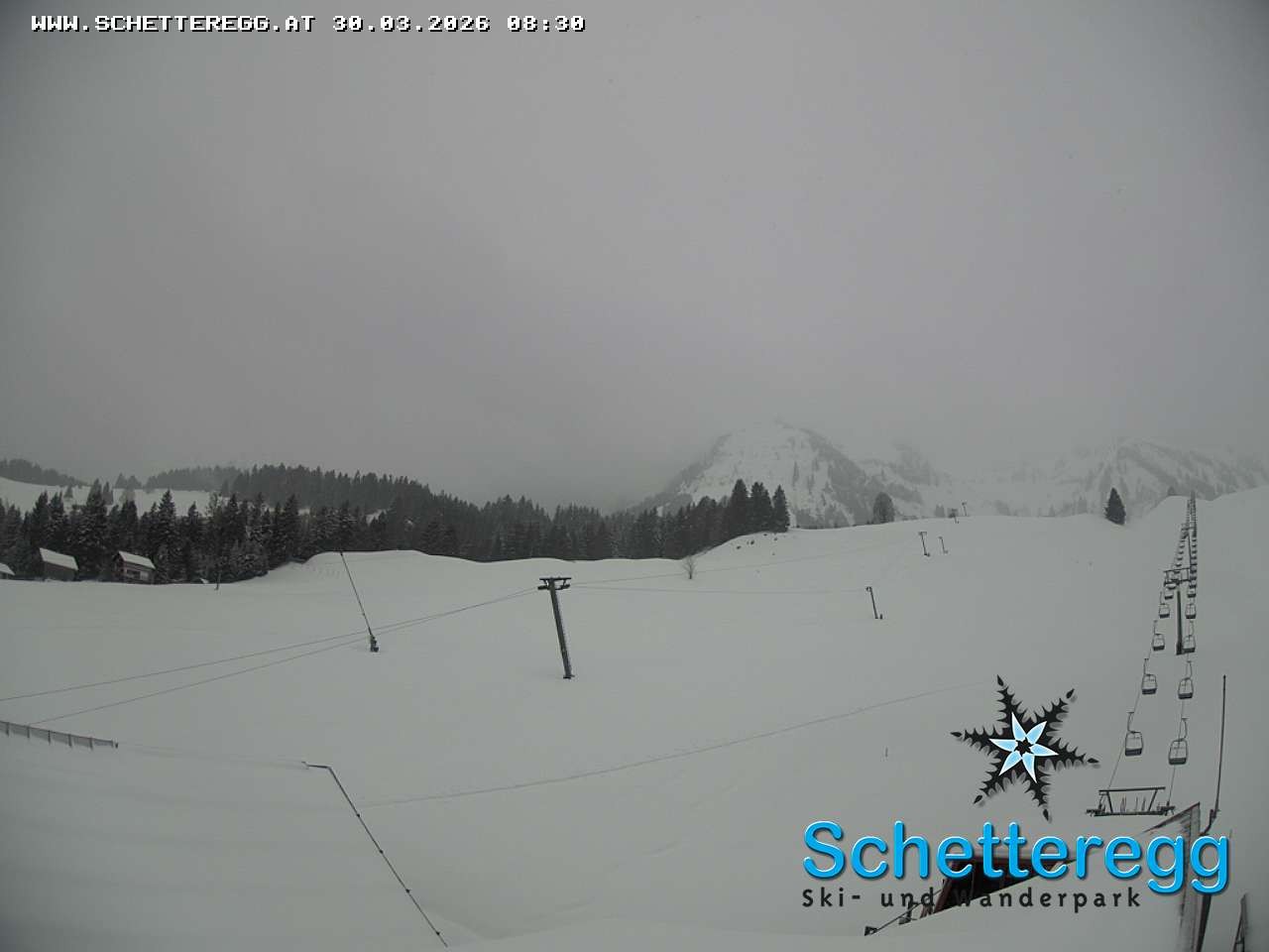 Archiv Foto Webcam Panorama Alpe Schetteregg, Vorarlberg