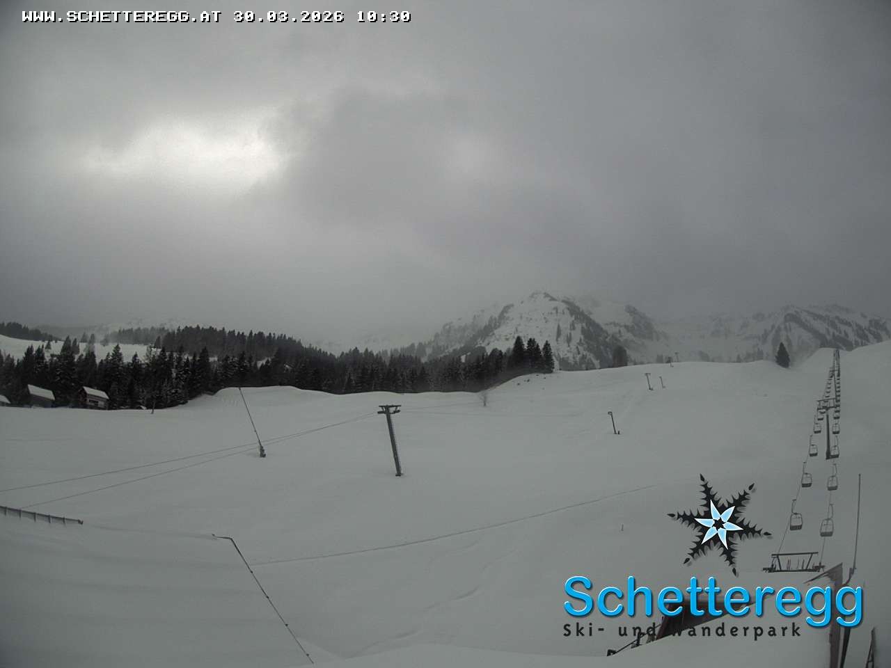 Archiv Foto Webcam Panorama Alpe Schetteregg, Vorarlberg