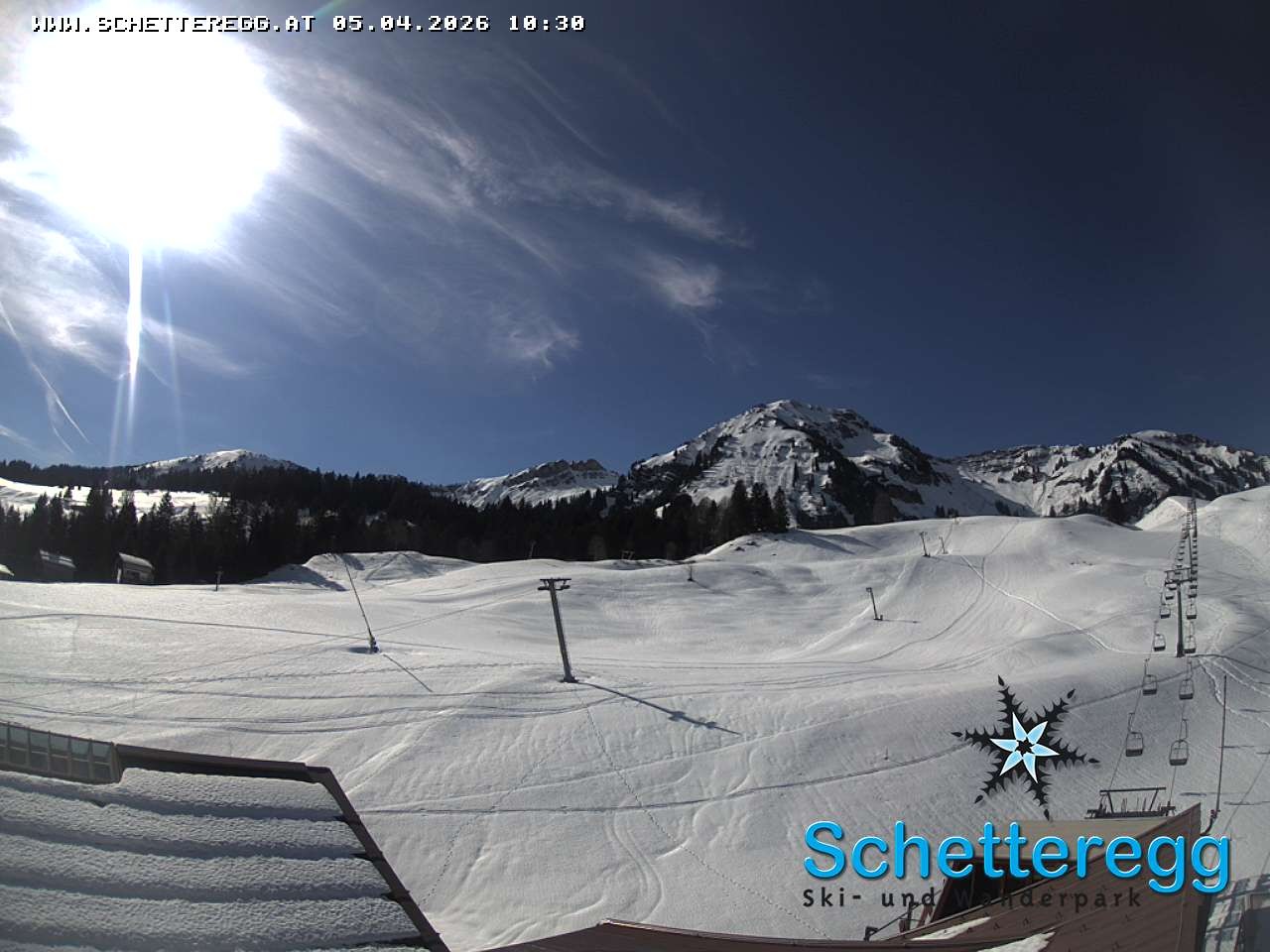 Archiv Foto Webcam Panorama Alpe Schetteregg, Vorarlberg