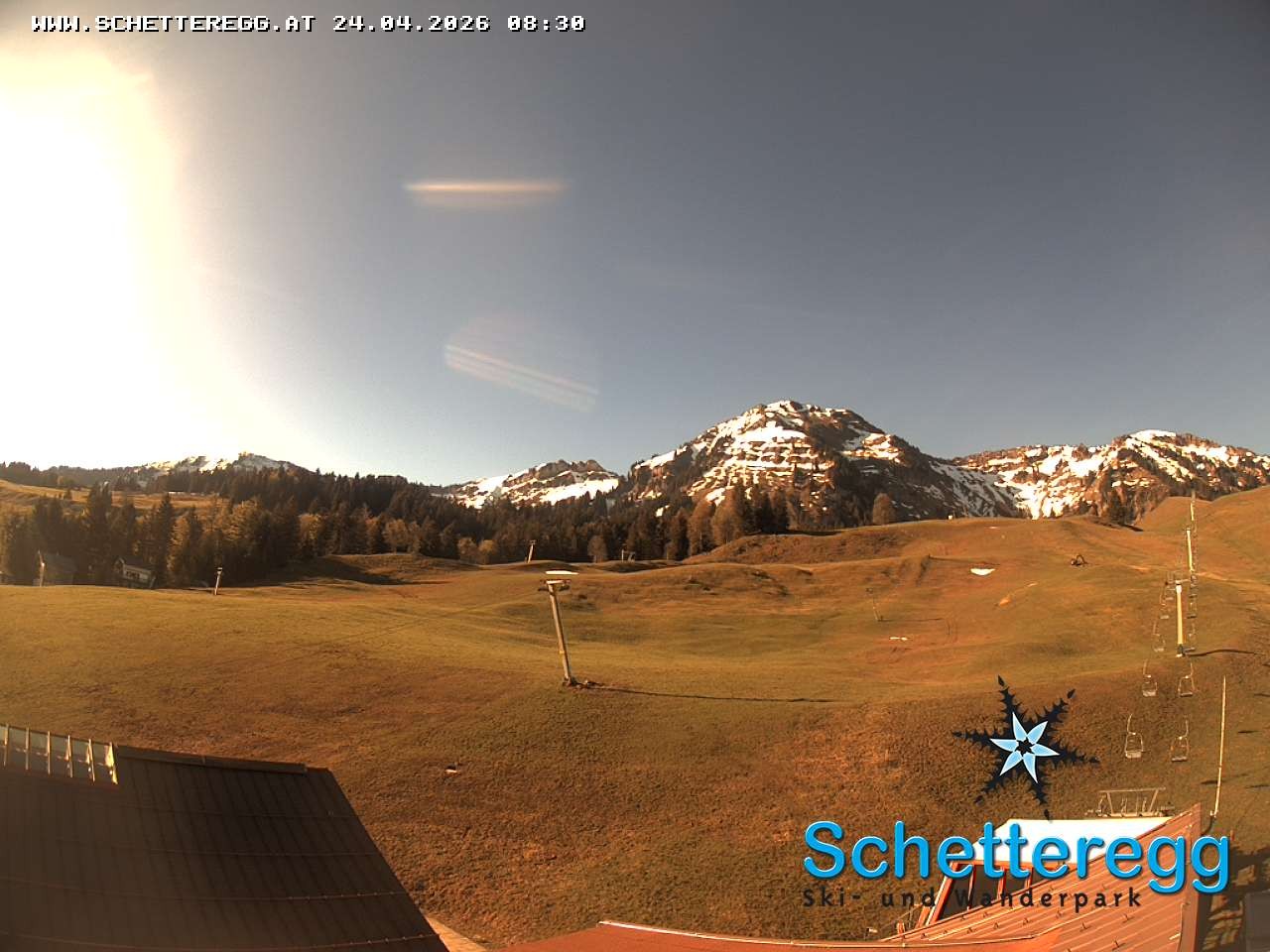 Archived image Webcam panoramic view alp Schetteregg, Vorarlberg