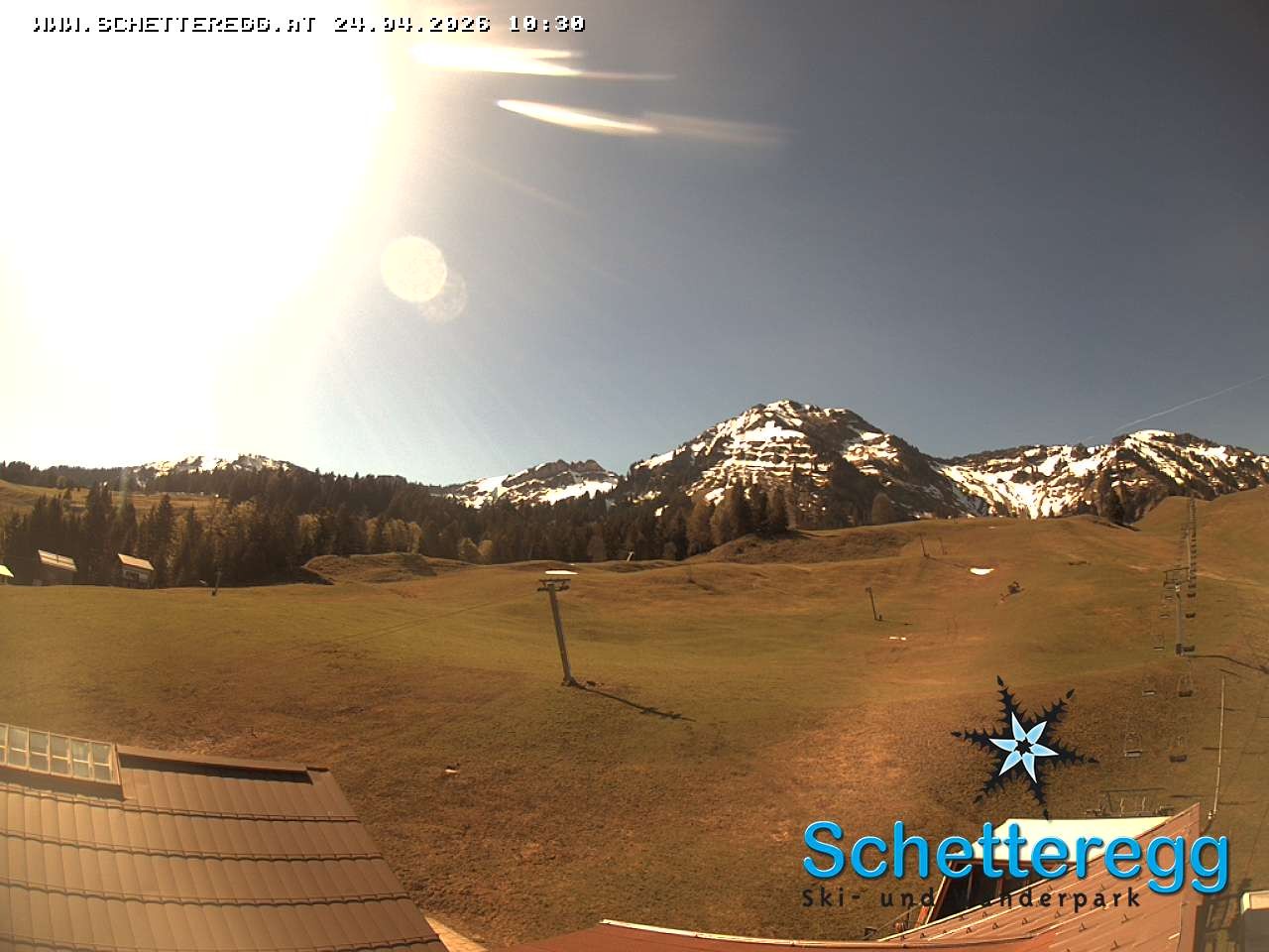 Archived image Webcam panoramic view alp Schetteregg, Vorarlberg