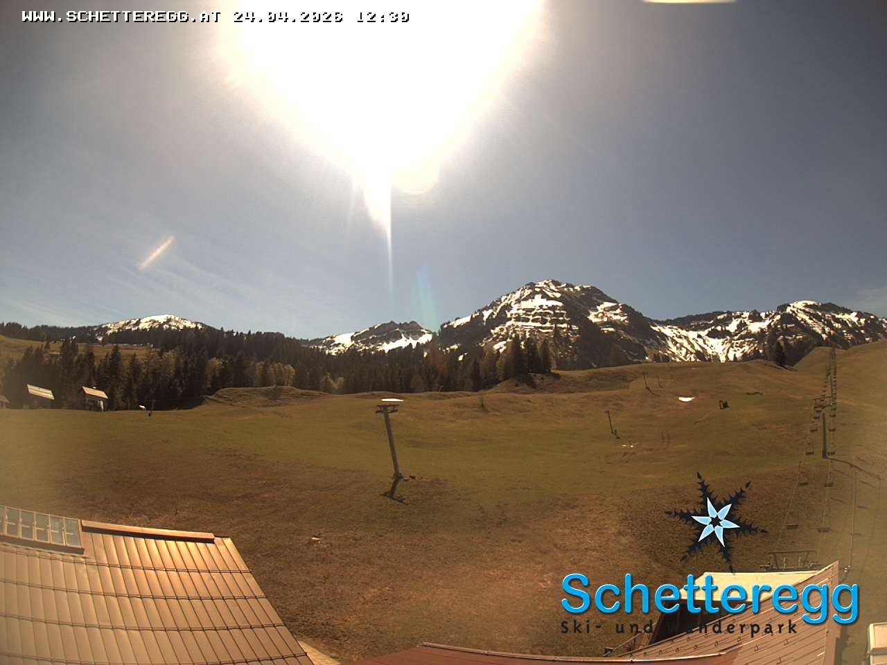 Archived image Webcam panoramic view alp Schetteregg, Vorarlberg