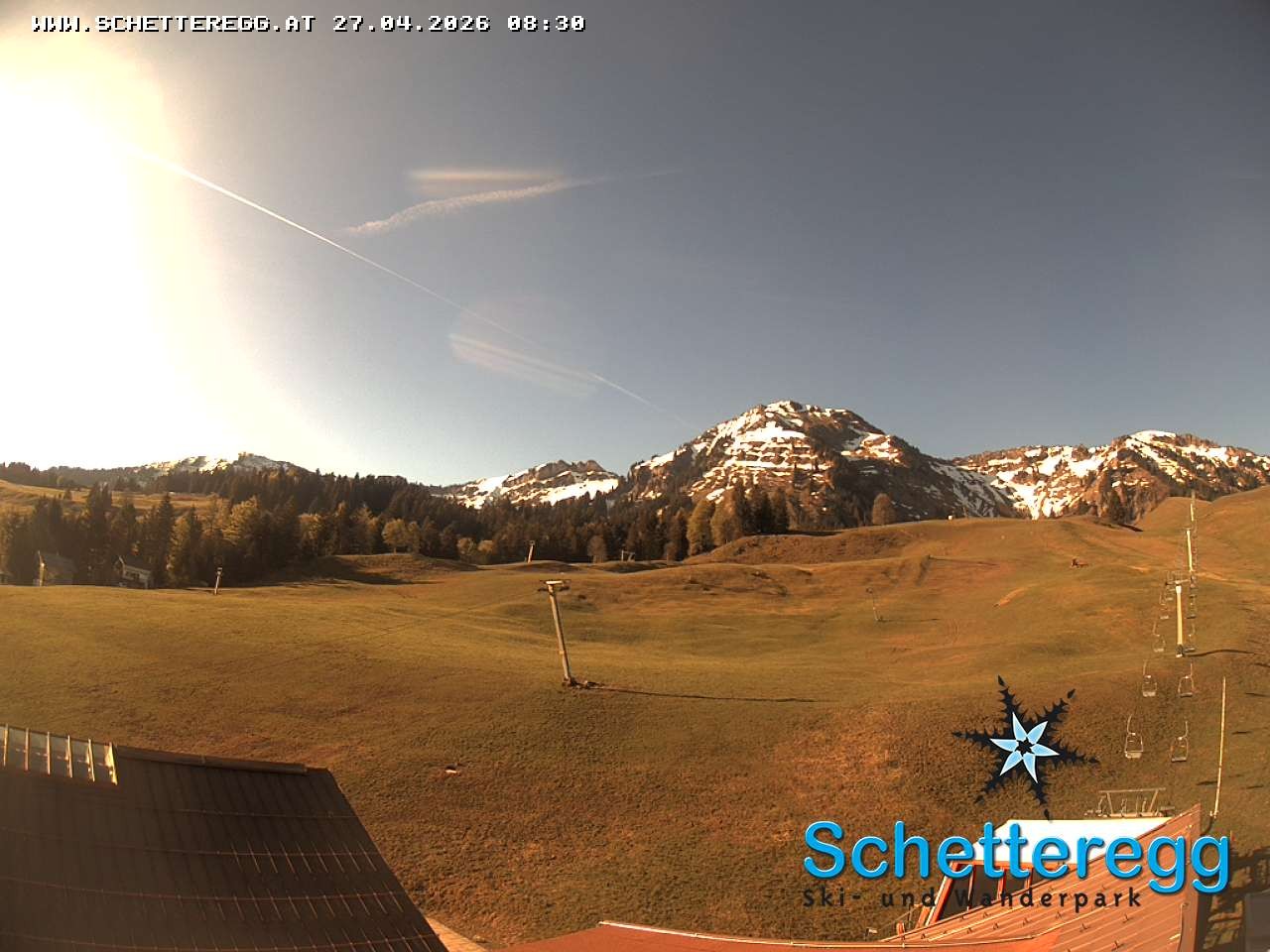 Archiv Foto Webcam Panorama Alpe Schetteregg, Vorarlberg