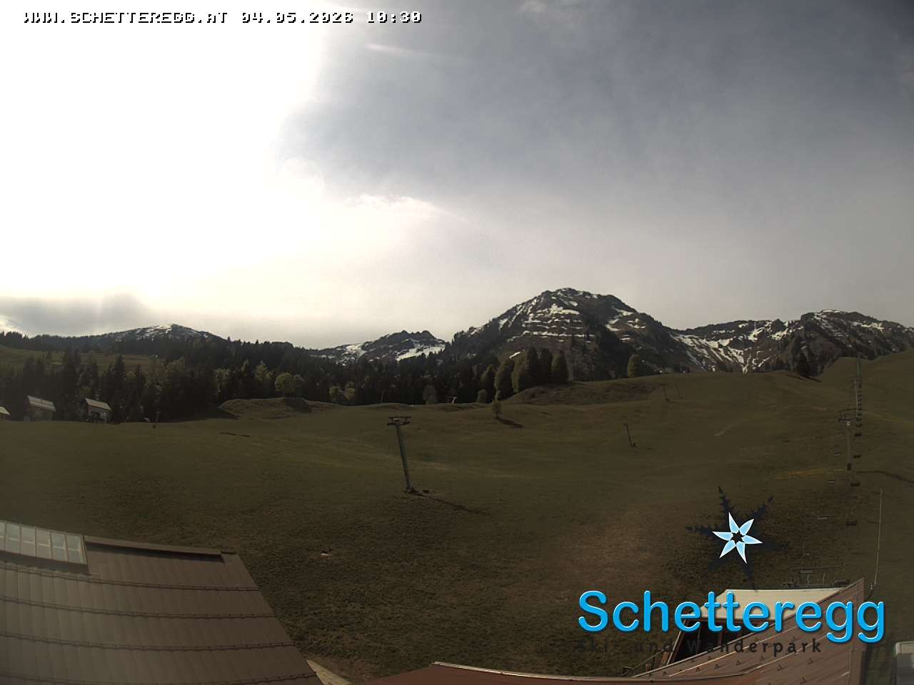 Archived image Webcam panoramic view alp Schetteregg, Vorarlberg
