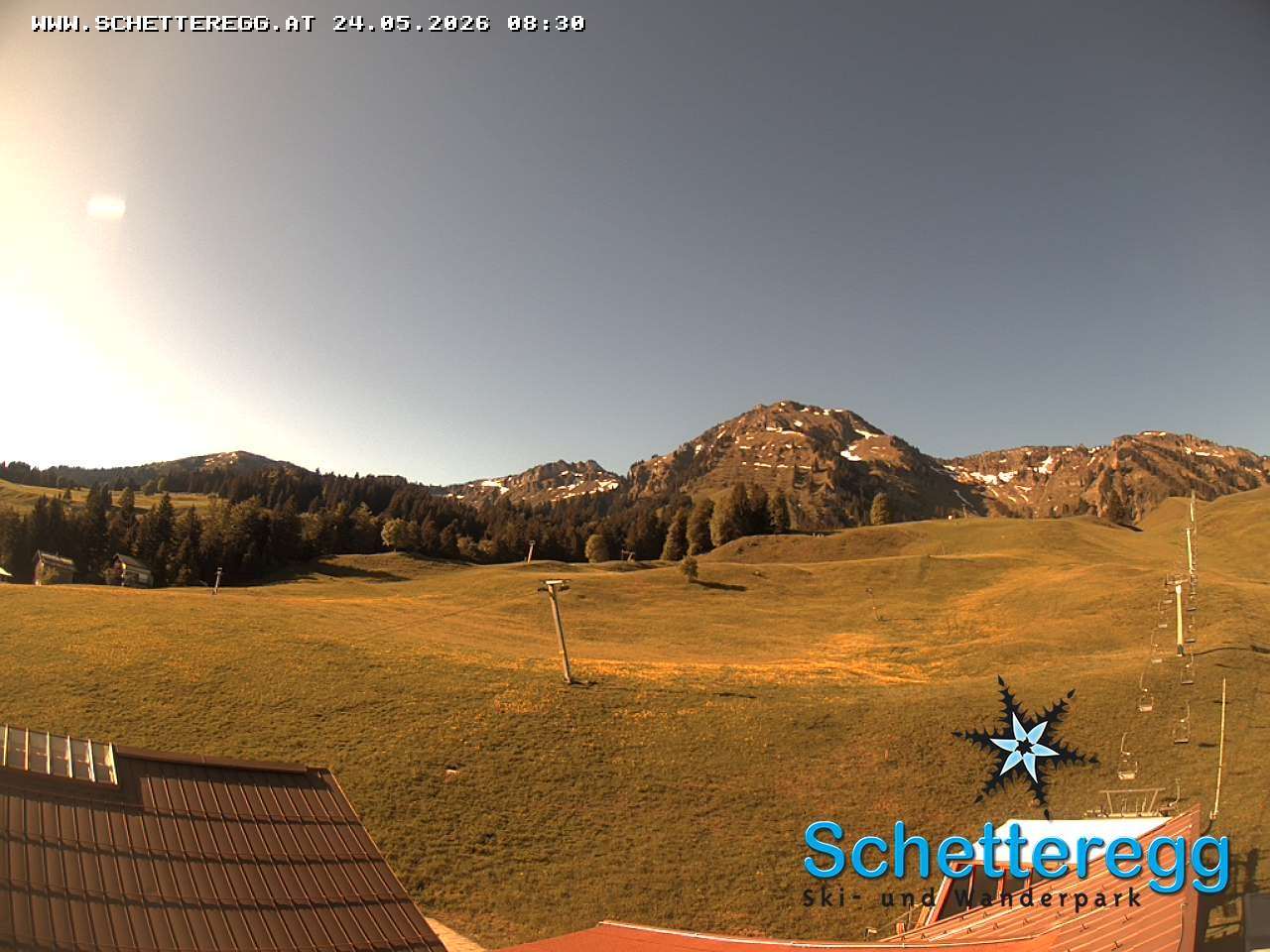 Archiv Foto Webcam Panorama Alpe Schetteregg, Vorarlberg