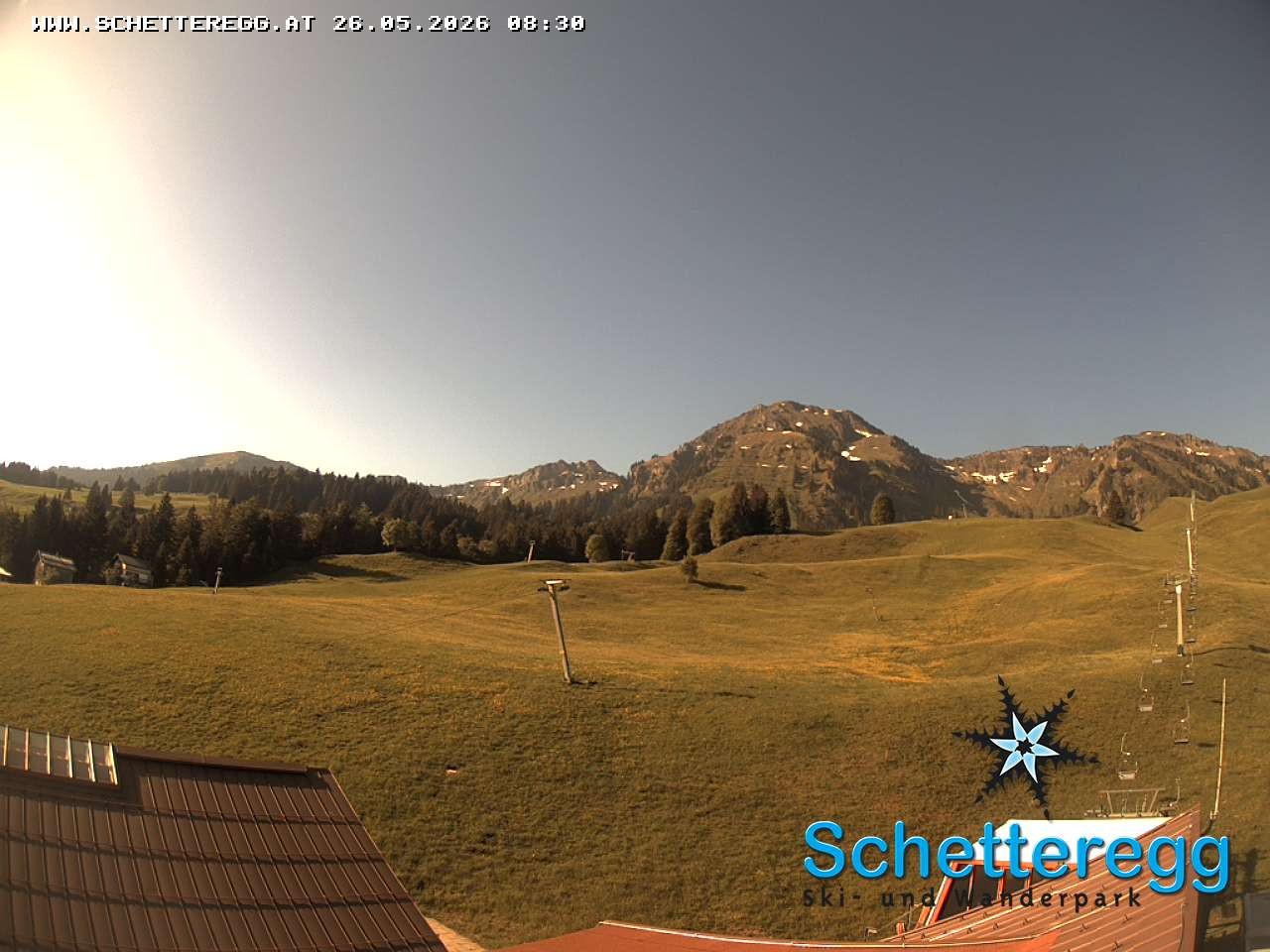Archived image Webcam panoramic view alp Schetteregg, Vorarlberg