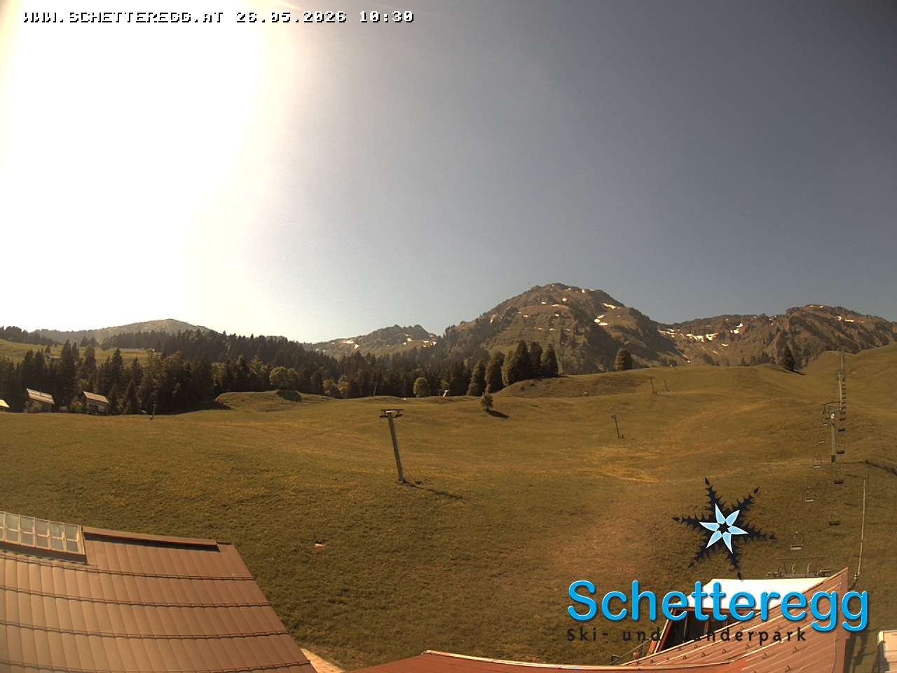 Archived image Webcam panoramic view alp Schetteregg, Vorarlberg