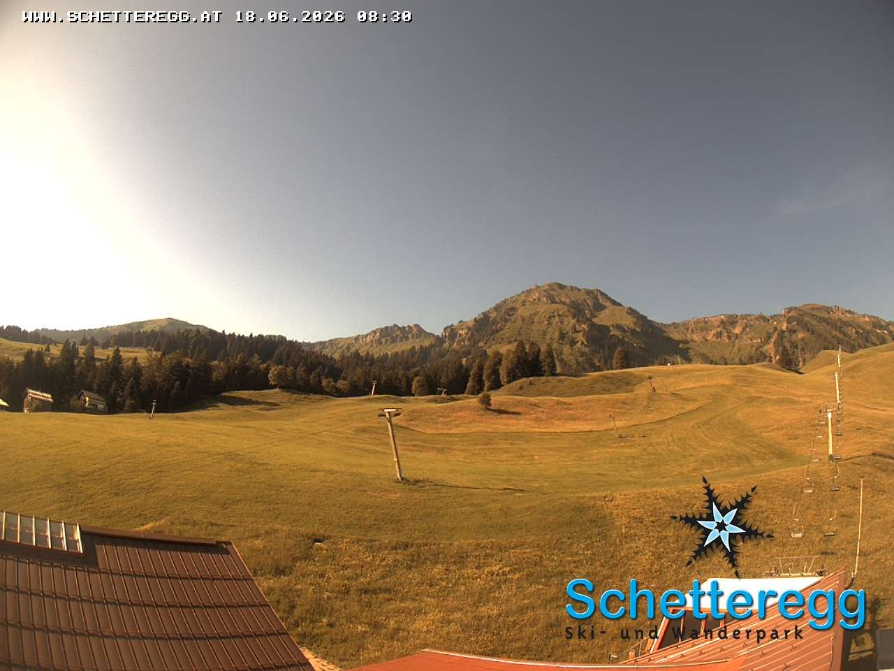 Archiv Foto Webcam Panorama Alpe Schetteregg, Vorarlberg