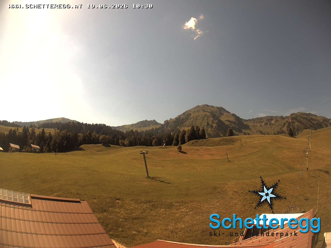 Archived image Webcam panoramic view alp Schetteregg, Vorarlberg