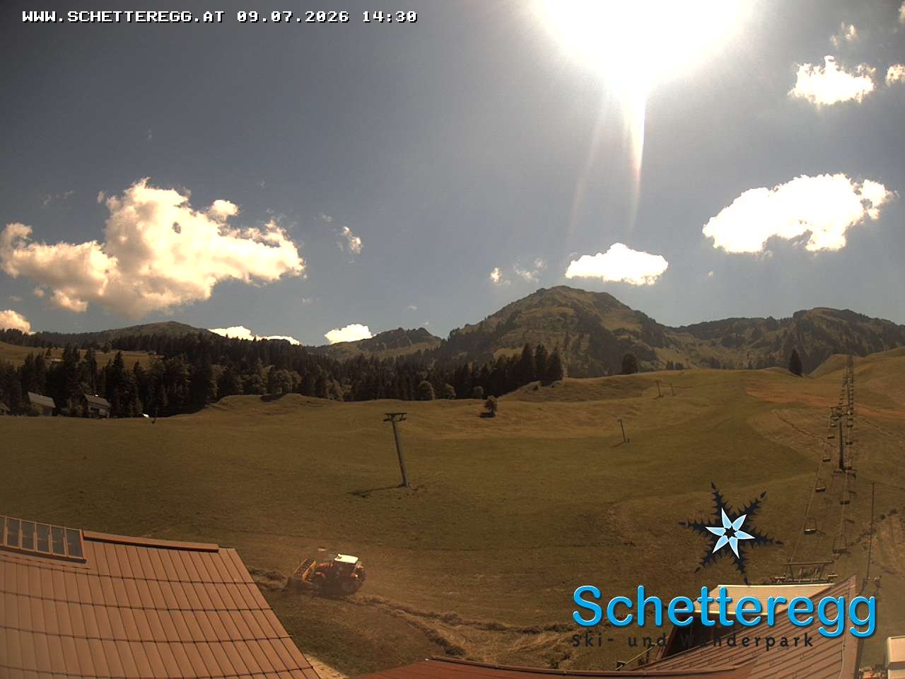 Archiv Foto Webcam Panorama Alpe Schetteregg, Vorarlberg