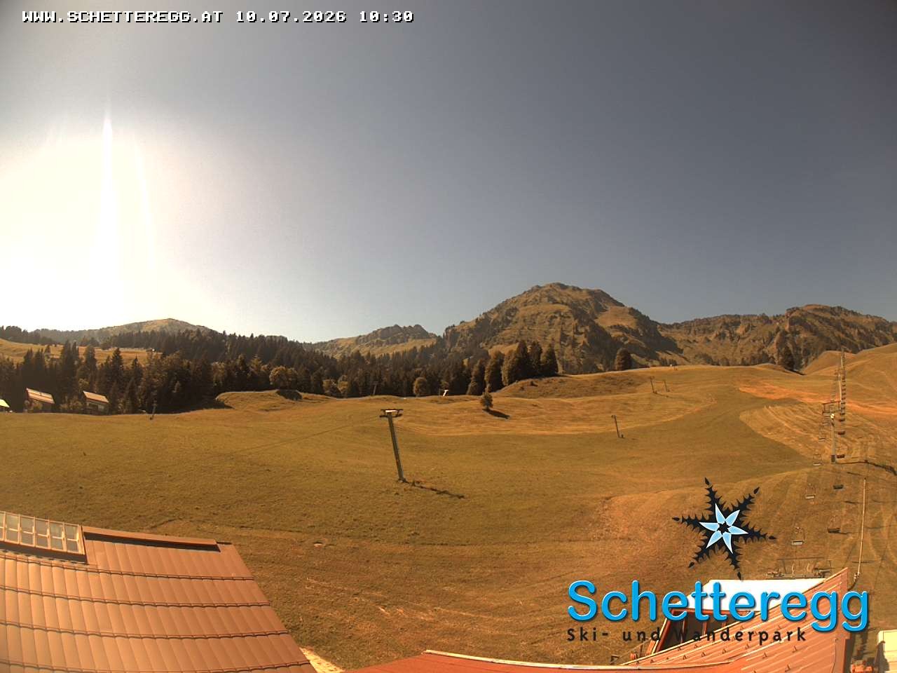 Archiv Foto Webcam Panorama Alpe Schetteregg, Vorarlberg