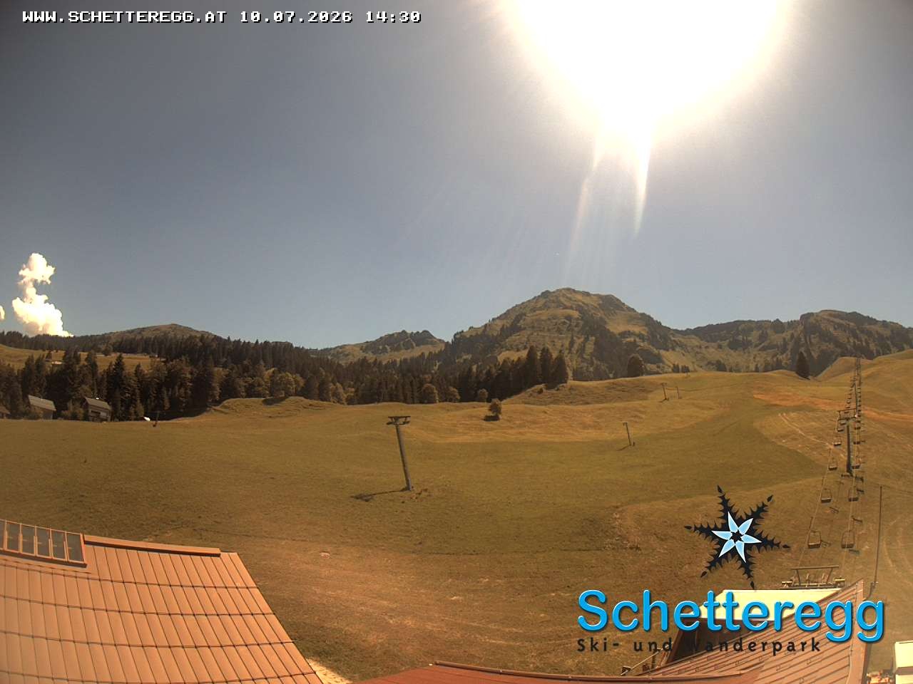 Archiv Foto Webcam Panorama Alpe Schetteregg, Vorarlberg