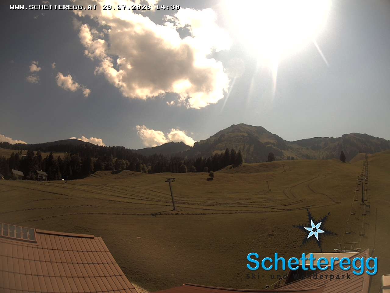 Archiv Foto Webcam Panorama Alpe Schetteregg, Vorarlberg