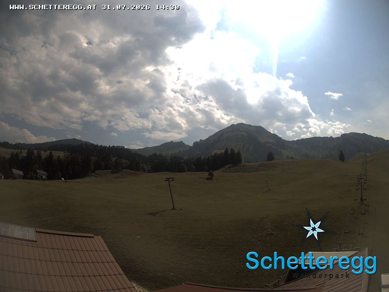 Archiv Foto Webcam Panorama Alpe Schetteregg, Vorarlberg