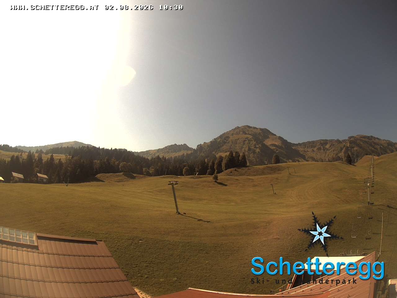 Archiv Foto Webcam Panorama Alpe Schetteregg, Vorarlberg