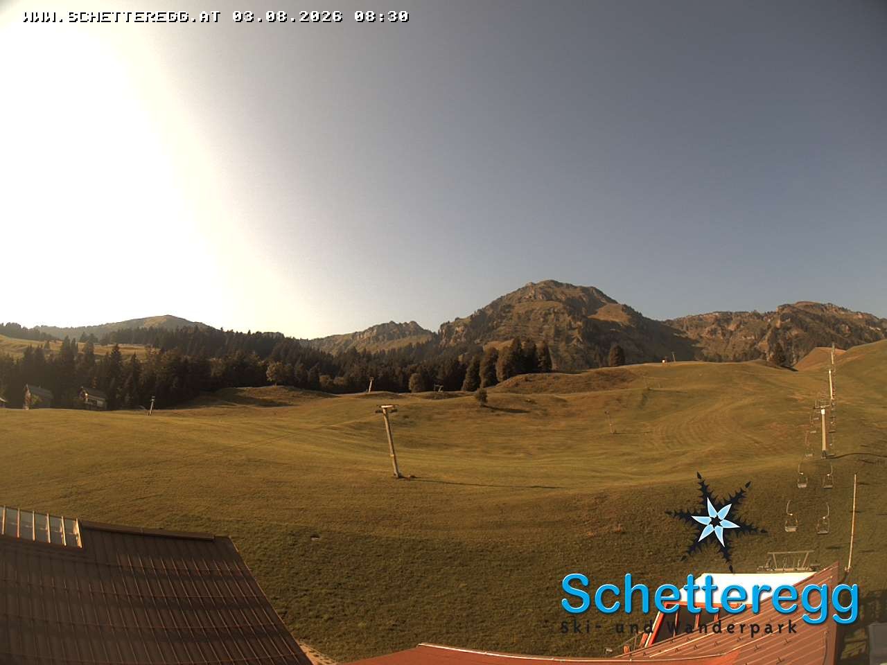 Archived image Webcam panoramic view alp Schetteregg, Vorarlberg