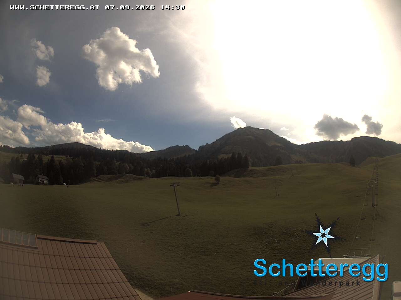 Archiv Foto Webcam Panorama Alpe Schetteregg, Vorarlberg