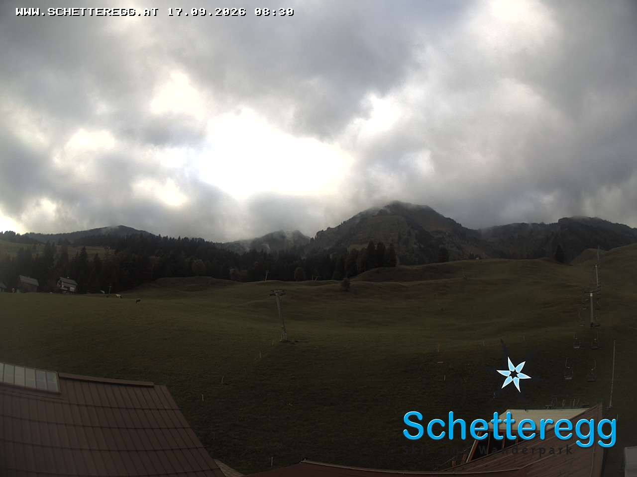 Archiv Foto Webcam Panorama Alpe Schetteregg, Vorarlberg