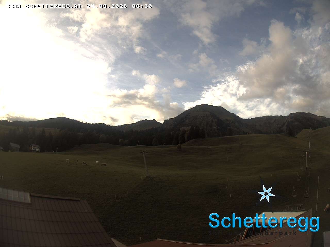 Archiv Foto Webcam Panorama Alpe Schetteregg, Vorarlberg