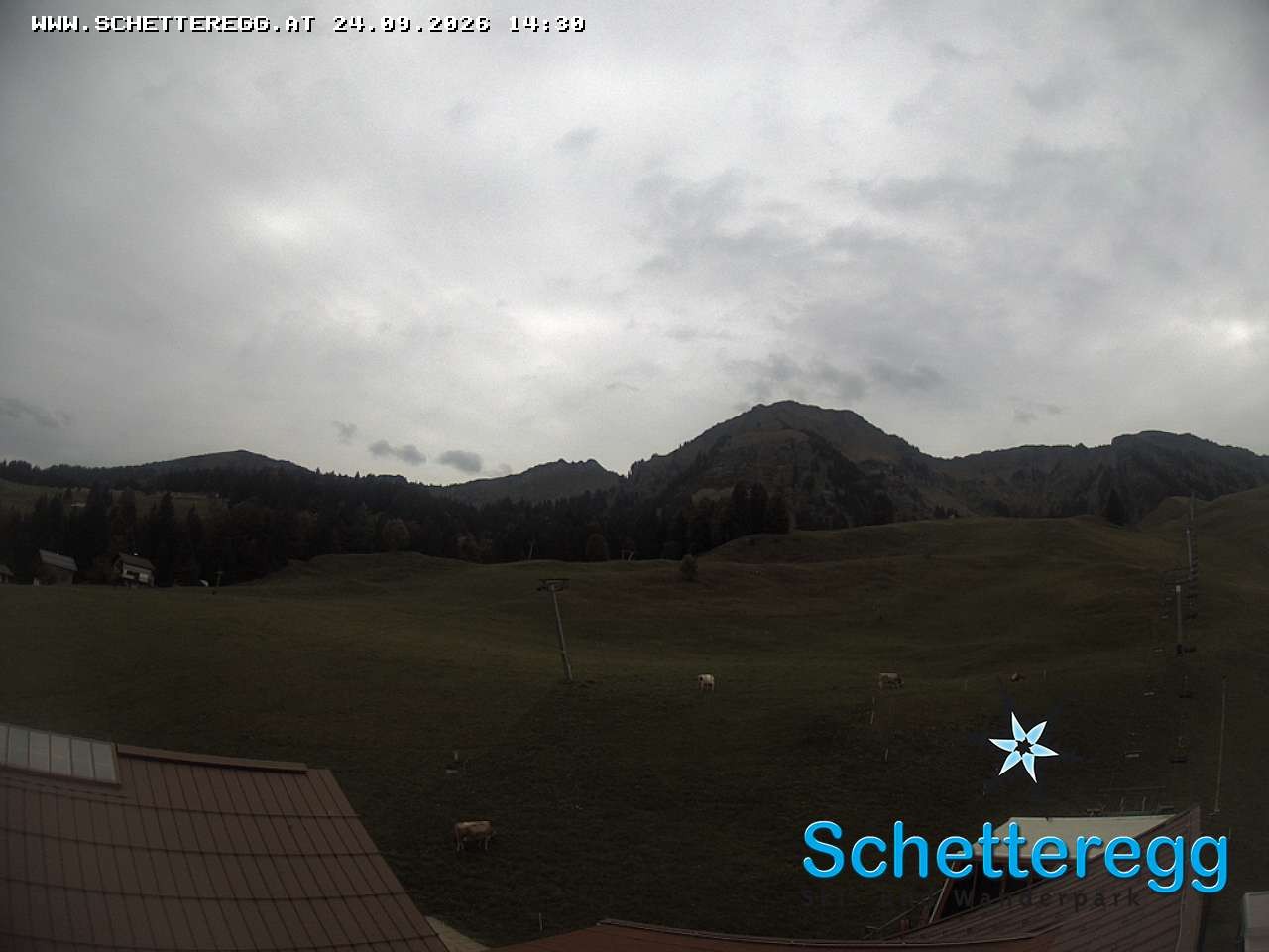 Archiv Foto Webcam Panorama Alpe Schetteregg, Vorarlberg
