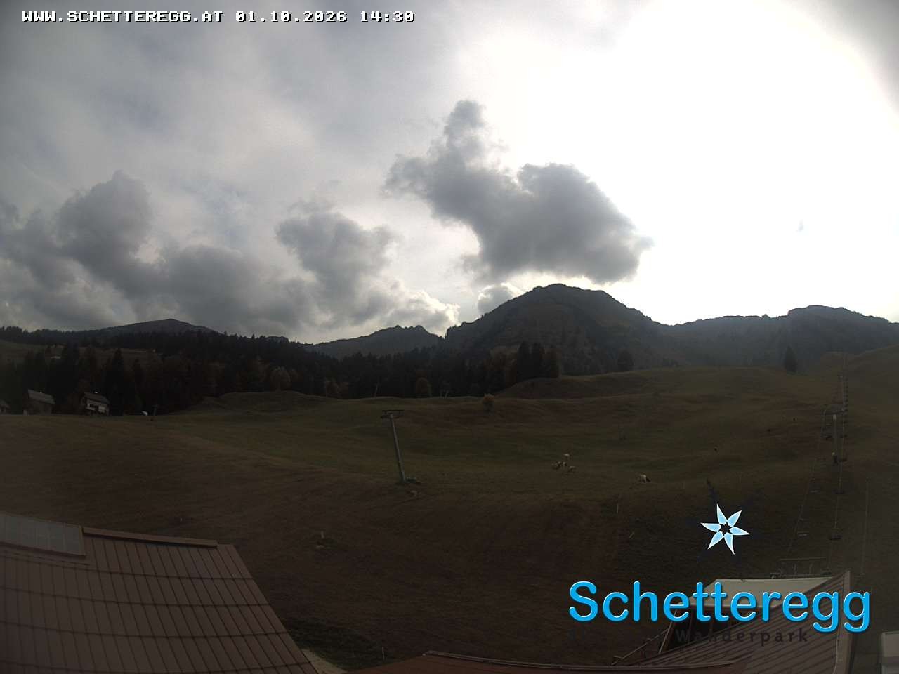 Archiv Foto Webcam Panorama Alpe Schetteregg, Vorarlberg